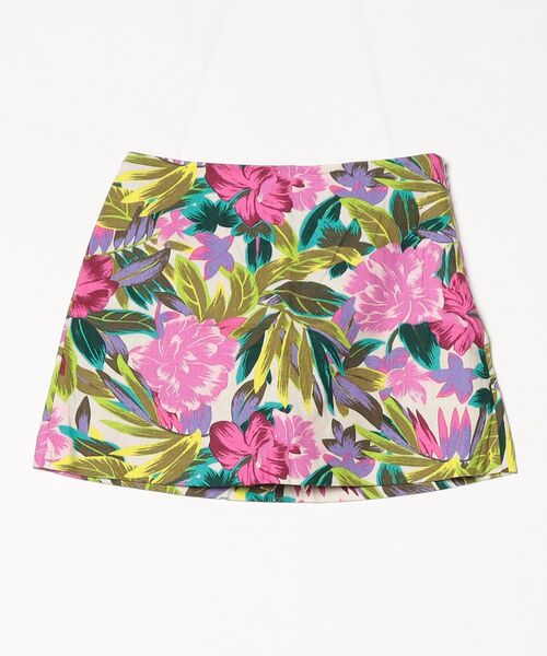 セール】リネンブレンド ミニスコート（スカート）｜GAP