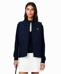 LACOSTE | 撥水 UVカット UPF50 ステッチレス中綿キルティングベスト(その他アウター)