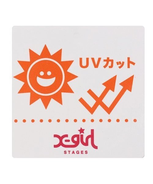 X-girl Stages（エックスガールステージス）の「ハートロゴキャップ（キャップ・キッズ・ブルー/ブラック・52-56cm/S(48-52cm)）」の12枚目の写真