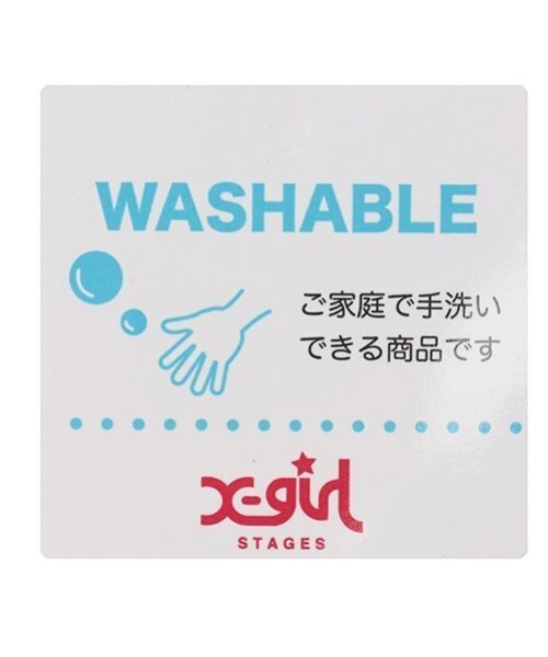 X-girl Stages（エックスガールステージス）の「ハートロゴキャップ（キャップ・キッズ・ブルー/ブラック・52-56cm/S(48-52cm)）」の13枚目の写真