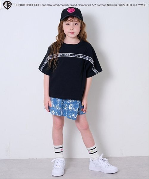 X-girl Stages（エックスガールステージス）の「ハートロゴキャップ（キャップ・キッズ・ブルー/ブラック・52-56cm/S(48-52cm)）」の16枚目の写真