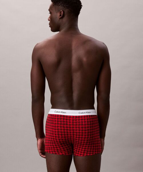 Calvin Klein（カルバン・クライン）の「2枚パック Icon Cotton Stretch ボクサーパンツ[JUNG KOOK / ジョングク着用商品]（ボクサーパンツ・メンズ・ブラック系その他/ブラック/マルチ/ホワイト/ブルー系その他/グレー系その他/ブラック×レッド/レッド系その他・L/M/XL/S）」の20枚目の写真