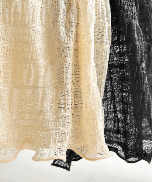 Per sist ence（パーシエンス）の「シアープリーツレギンスパンツ（その他パンツ・レディース・オフホワイト/グレー/ブラック・FREE）」の8枚目の写真