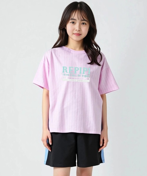 セール】Repipi armario レピピマリオ ウエストゴム ストライプ