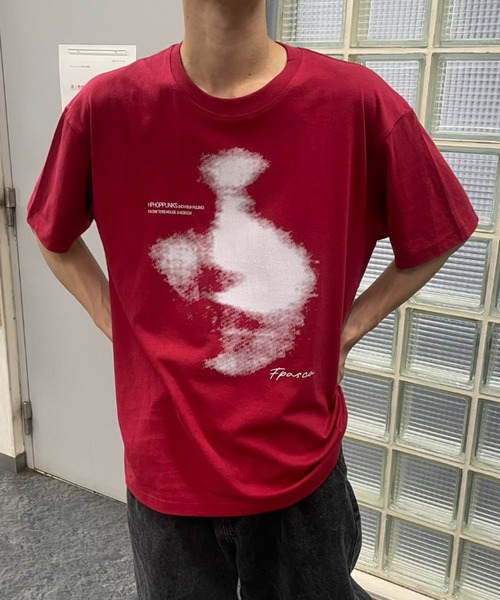 B.R.U(ブル)の「シルエットプリントTシャツアソート(Tシャツ/カットソー・メンズ・ブラック/レッド/ネイビー/オフホワイト/ブラック系その他/ピンク・FREE)」の18枚目の写真