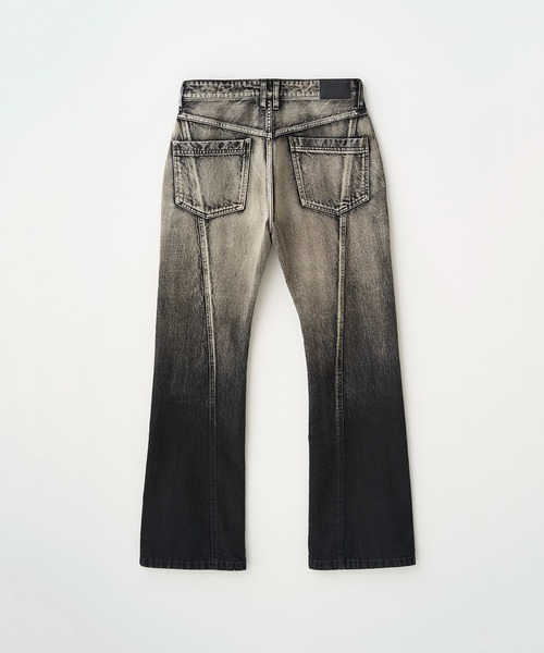 Juha（ユハ）の「GRADATION FLARE DENIM（デニムパンツ・メンズ・ブルー/ブラック・2/3/4）」の5枚目の写真