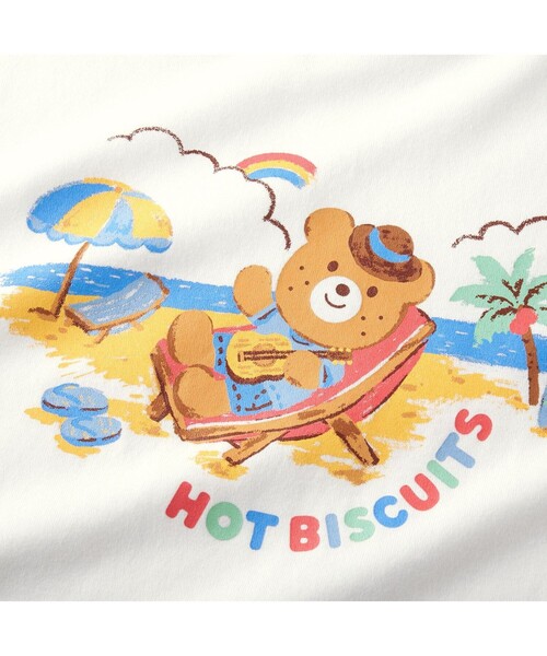 HOT BISCUITS(ホットビスケッツ)の「【家族でおそろい】アウトドアデザイン(大人用) 半袖Tシャツ(Tシャツ/カットソー・レディース・グリーン/ブルー・M(165-175cm)/S(155-165cm)/L(175-185cm))」の4枚目の写真