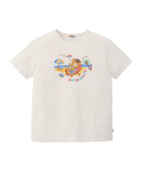 HOT BISCUITS(ホットビスケッツ)の「【家族でおそろい】アウトドアデザイン(大人用) 半袖Tシャツ(Tシャツ/カットソー・レディース・グリーン/ブルー・M(165-175cm)/S(155-165cm)/L(175-185cm))」の8枚目の写真