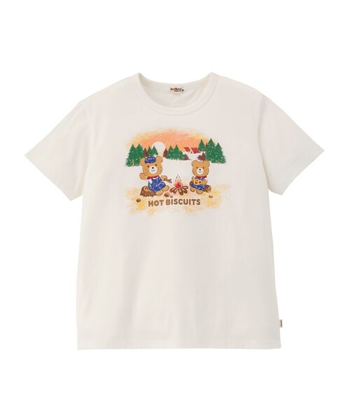 HOT BISCUITS(ホットビスケッツ)の「【家族でおそろい】アウトドアデザイン(大人用) 半袖Tシャツ(Tシャツ/カットソー・レディース・グリーン/ブルー・M(165-175cm)/S(155-165cm)/L(175-185cm))」の9枚目の写真
