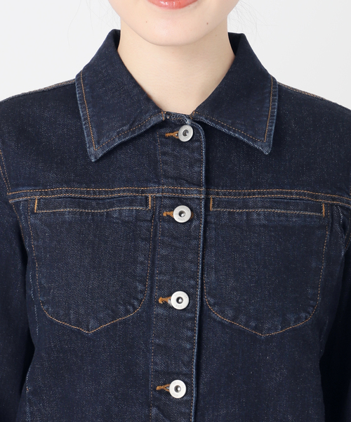 EDIT. FOR LULU（エディットフォールル）の「【RED LEGEND/レッド・レジェンド】 HOOVER Denim Jacket（デニムジャケット・レディース・ブルー系その他・SMALL）」の11枚目の写真