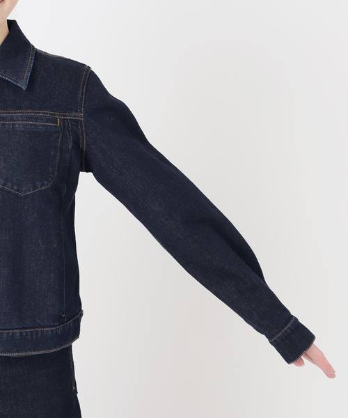 EDIT. FOR LULU（エディットフォールル）の「【RED LEGEND/レッド・レジェンド】 HOOVER Denim Jacket（デニムジャケット・レディース・ブルー系その他・SMALL）」の13枚目の写真