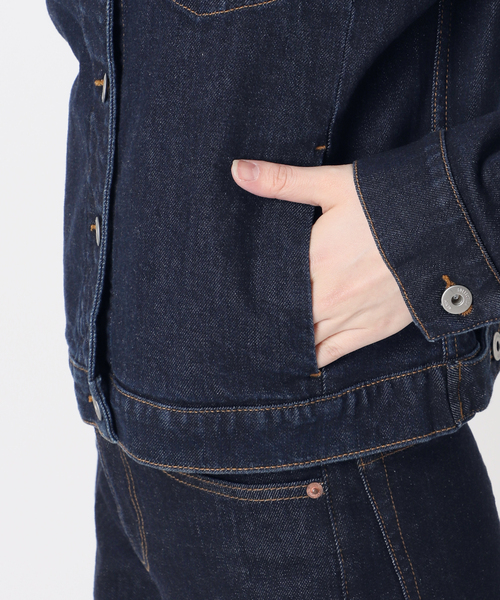 EDIT. FOR LULU（エディットフォールル）の「【RED LEGEND/レッド・レジェンド】 HOOVER Denim Jacket（デニムジャケット・レディース・ブルー系その他・SMALL）」の16枚目の写真