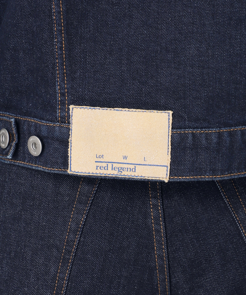 EDIT. FOR LULU（エディットフォールル）の「【RED LEGEND/レッド・レジェンド】 HOOVER Denim Jacket（デニムジャケット・レディース・ブルー系その他・SMALL）」の19枚目の写真