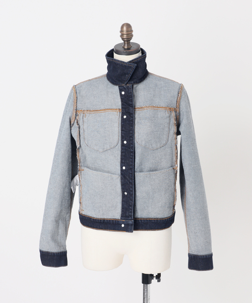 EDIT. FOR LULU（エディットフォールル）の「【RED LEGEND/レッド・レジェンド】 HOOVER Denim Jacket（デニムジャケット・レディース・ブルー系その他・SMALL）」の21枚目の写真