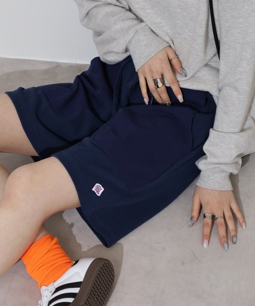 JEMORGAN(ジェーイーモーガン)の「JEMORGAN ヘビーウェイトカノコ ショートパンツ(その他パンツ・メンズ・オートミール/ネイビー/オフホワイト/ブラック・M/L/XL)」の4枚目の写真