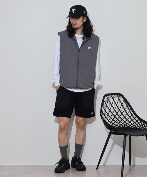 JEMORGAN(ジェーイーモーガン)の「JEMORGAN ヘビーウェイトカノコ ショートパンツ(その他パンツ・メンズ・オートミール/ネイビー/オフホワイト/ブラック・M/L/XL)」の8枚目の写真