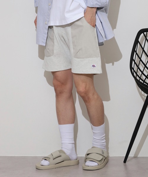 JEMORGAN(ジェーイーモーガン)の「JEMORGAN ヘビーウェイトカノコ ショートパンツ(その他パンツ・メンズ・オートミール/ネイビー/オフホワイト/ブラック・M/L/XL)」の9枚目の写真