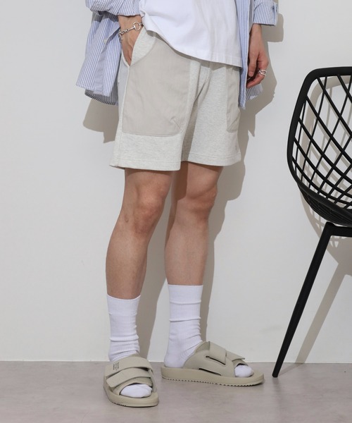 JEMORGAN(ジェーイーモーガン)の「JEMORGAN ヘビーウェイトカノコ ショートパンツ(その他パンツ・メンズ・オートミール/ネイビー/オフホワイト/ブラック・M/L/XL)」の10枚目の写真