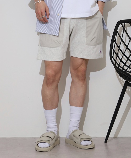 JEMORGAN(ジェーイーモーガン)の「JEMORGAN ヘビーウェイトカノコ ショートパンツ(その他パンツ・メンズ・オートミール/ネイビー/オフホワイト/ブラック・M/L/XL)」の11枚目の写真