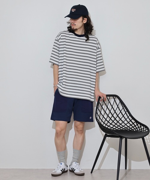 JEMORGAN(ジェーイーモーガン)の「JEMORGAN ヘビーウェイトカノコ ショートパンツ(その他パンツ・メンズ・オートミール/ネイビー/オフホワイト/ブラック・M/L/XL)」の16枚目の写真