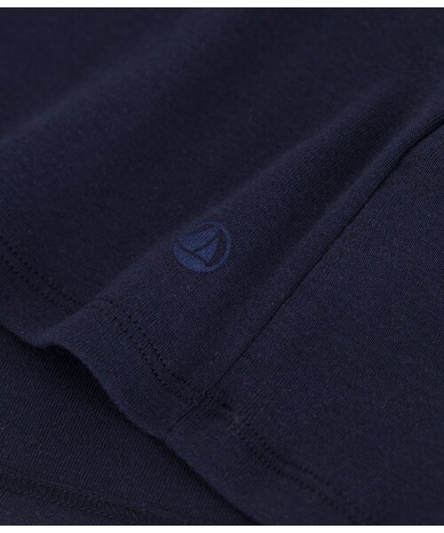 PETIT BATEAU(プチバトー)の「ポワンココット半袖Tシャツ(Tシャツ/カットソー・レディース・ネイビー/ライトピンク/ブルー・XX-SMALL/X-SMALL/SMALL/MEDIUM/LARGE)」の5枚目の写真