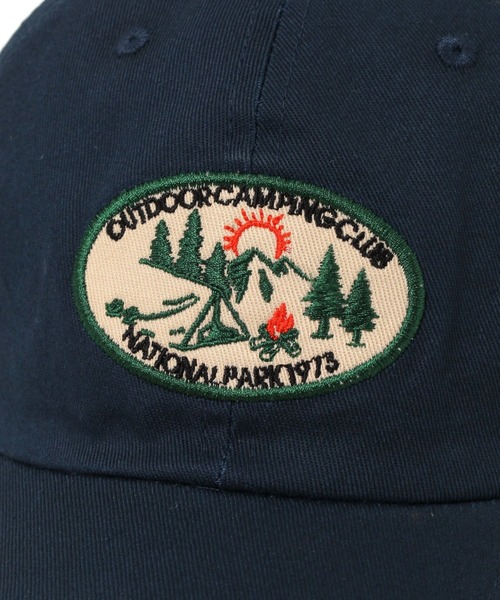 LAKOLE（ラコレ）の「オーバル刺繍CAP / 323260（キャップ・メンズ・チェリーレッド/ブラック/ネイビー・9）」の12枚目の写真