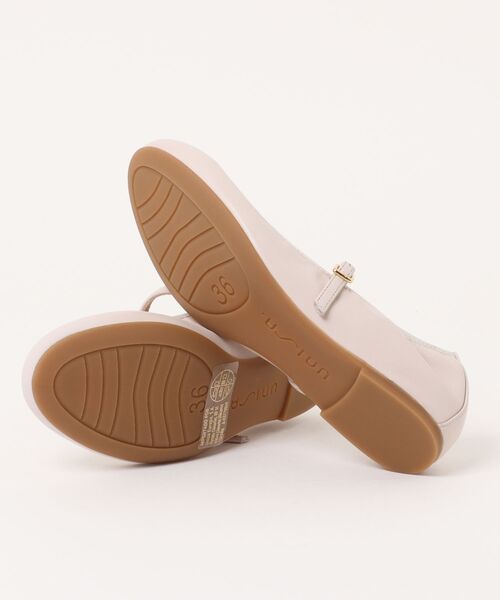 UNISA（ユニサ）の「【UNISA】フラット　ストラップシューズ カンフーシューズ メリージェーン パンプス バレエ（パンプス・レディース・レオパード/シルバー/アイボリー/ブラック・39/36/37/38）」の6枚目の写真