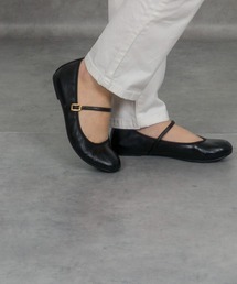 UNISA | 【UNISA】フラット ストラップシューズ カンフーシューズ メリージェーン パンプス バレエ(パンプス)