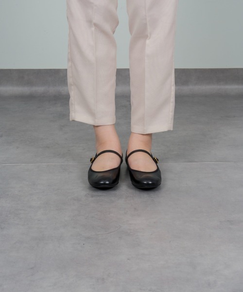 UNISA（ユニサ）の「【UNISA】フラット　ストラップシューズ カンフーシューズ メリージェーン パンプス バレエ（パンプス・レディース・レオパード/シルバー/アイボリー/ブラック・39/36/37/38）」の18枚目の写真