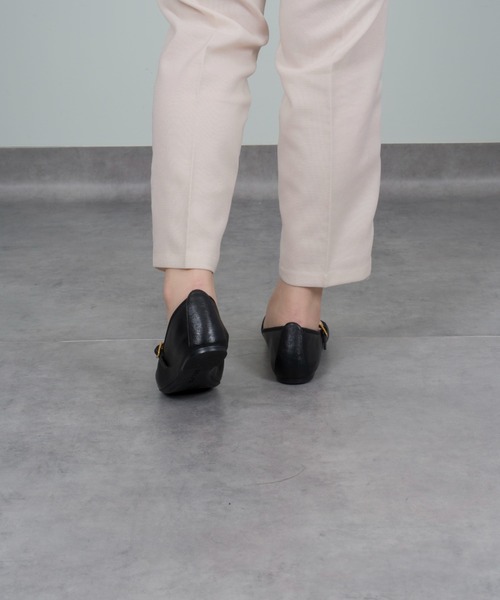 UNISA（ユニサ）の「【UNISA】フラット　ストラップシューズ カンフーシューズ メリージェーン パンプス バレエ（パンプス・レディース・レオパード/シルバー/アイボリー/ブラック・39/36/37/38）」の20枚目の写真