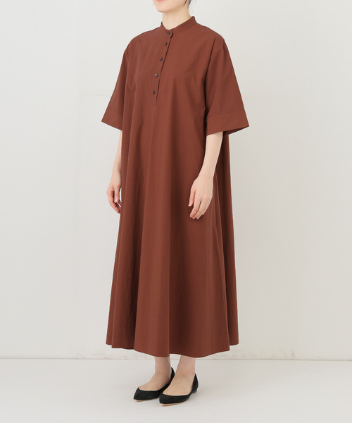 セール】ボリュームフレアワンピース（ワンピース）｜FRAMeWORK