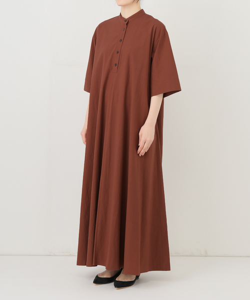 the toe 今季完売 ボリュームフレアワンピース the toe 今季完売