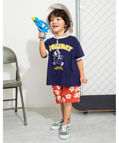 BREEZE（ブリーズ）の「【UVカット/撥水加工】シティアウトドアハット（ハット・キッズ・オフホワイト/ブラック/カーキ・52/54/56/58/50）」の13枚目の写真