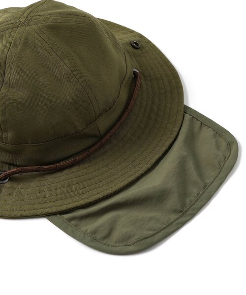 BREEZE（ブリーズ）の「【UVカット/撥水加工】シティアウトドアハット（ハット・キッズ・オフホワイト/ブラック/カーキ・52/54/56/58/50）」の4枚目の写真