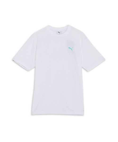 PUMA(プーマ)の「PUMA プーマ メンズ サマー MX グラフィック 半袖 Tシャツ(Tシャツ/カットソー・メンズ・ホワイト/イエロー系その他3/ブルー系その他4・XX-LARGE/LARGE/MEDIUM/X-LARGE/SMALL)」の9枚目の写真