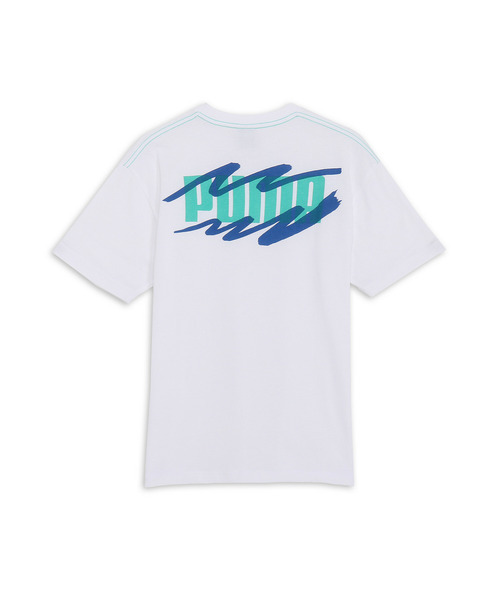 PUMA(プーマ)の「PUMA プーマ メンズ サマー MX グラフィック 半袖 Tシャツ(Tシャツ/カットソー・メンズ・ホワイト/イエロー系その他3/ブルー系その他4・XX-LARGE/LARGE/MEDIUM/X-LARGE/SMALL)」の10枚目の写真