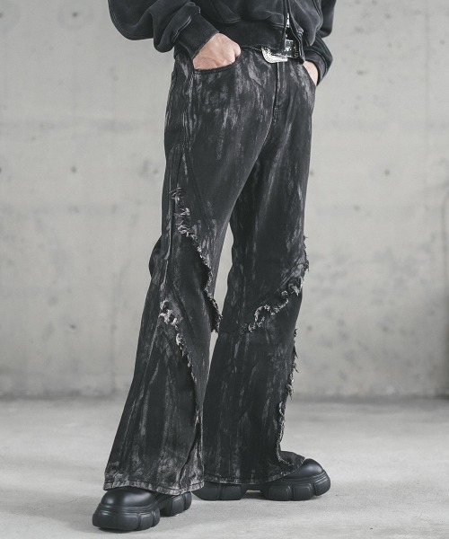 LGB フレアパンツdenim pants LGB フレアパンツdenim pants S~Lサイズ展開】フレアデニム