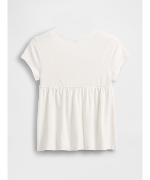 GAP(ギャップ)の「ベビードール チュニックトップス (幼児・ベビー)(Tシャツ/カットソー・キッズ・イエロー/オフホワイト・80cm/90cm/95cm/100cm/105cm/110cm)」の5枚目の写真