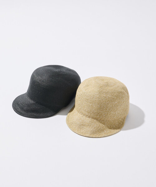 un dix cors（アンディコール）の「やわらかペーパーブレードキャップ（キャップ・レディース・ベージュ/ブラック・FREE）」の12枚目の写真