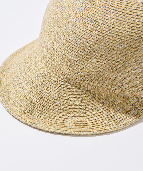 un dix cors（アンディコール）の「やわらかペーパーブレードキャップ（キャップ・レディース・ベージュ/ブラック・FREE）」の8枚目の写真