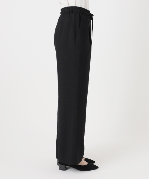 B.C STOCK（ベーセーストック）の「手洗い可 / リネンライクフレアパンツ（スラックス・レディース・ブラック/ベージュ/ブラウン・FREE）」の20枚目の写真