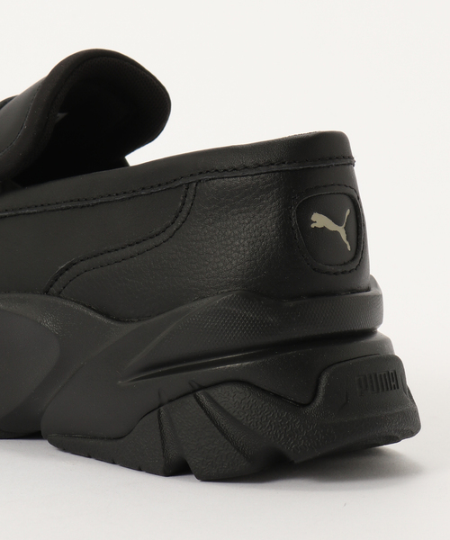 PUMA ブラック ローファー スニーカー セール】【PUMA / プーマ】ローファー スニーカー（スニーカー