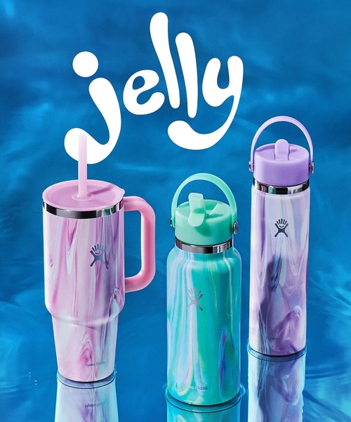 HydroFlask/ハイドロフラスク ステンレスボトル 'JELLY' ワイド