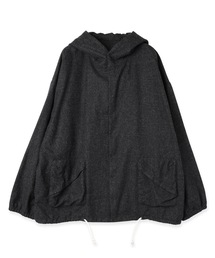 Dulcamara | 縮絨ウールワイドフーディー(パーカー)