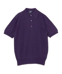 BEAMS F ポロシャツ ホワイト　イタリア製　極美品 BEAMS F ポロシャツ ホワイト イタリア製 極美品
