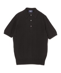 BEAMS F | 【別注】MORGANO / コットン ショートスリーブ ニット ポロシャツ(ポロシャツ)