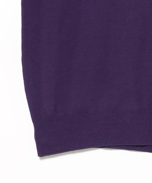 MORGANO / 別注 コットン ショートスリーブ ニット ポロシャ　24SS BEAMS F（ビームスF）【タイムセール】【別注】MORGANO