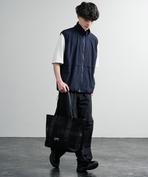 GERRY（ジェリー）の「GERRY ジェリー RUGGEDワンポイントロゴトートバッグ A4収納可能大容量バッグ 通勤通学バッグ（トートバッグ・メンズ・チャコール/ブラウン/ブラック・FREE）」の6枚目の写真