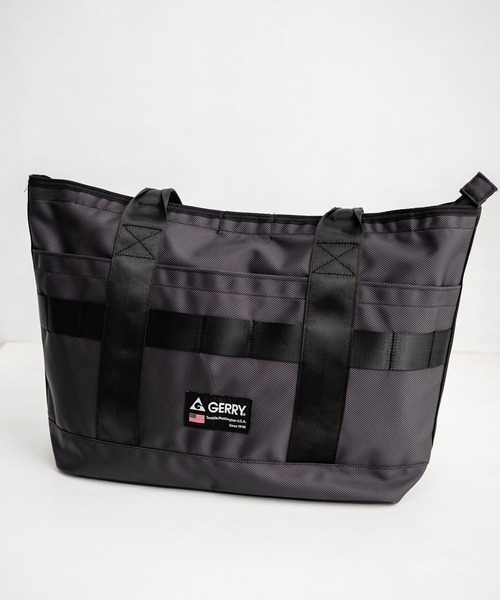 GERRY（ジェリー）の「GERRY ジェリー RUGGEDワンポイントロゴトートバッグ A4収納可能大容量バッグ 通勤通学バッグ（トートバッグ・メンズ・チャコール/ブラウン/ブラック・FREE）」の13枚目の写真