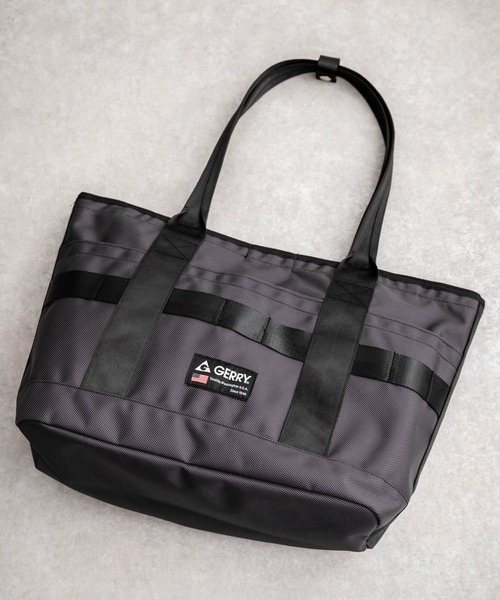 GERRY（ジェリー）の「GERRY ジェリー RUGGEDワンポイントロゴトートバッグ A4収納可能大容量バッグ 通勤通学バッグ（トートバッグ・メンズ・チャコール/ブラウン/ブラック・FREE）」の14枚目の写真